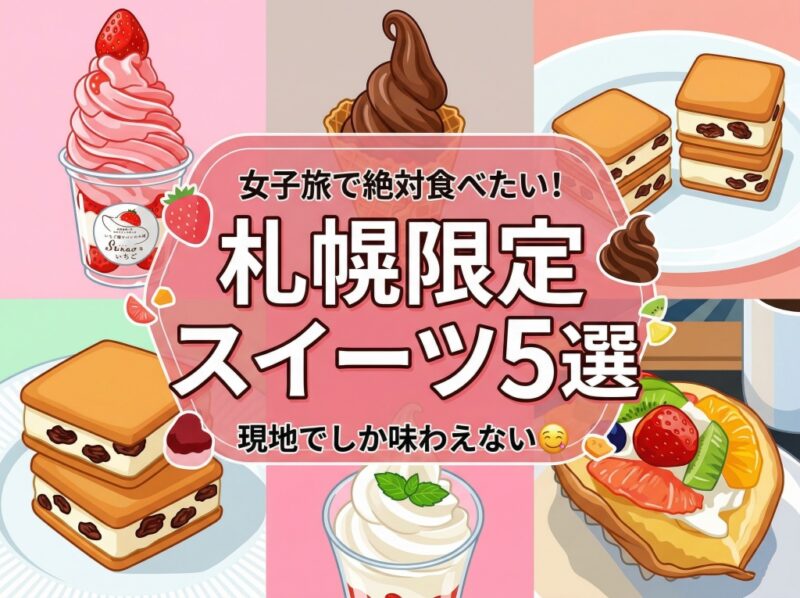 札幌限定スイーツ5選