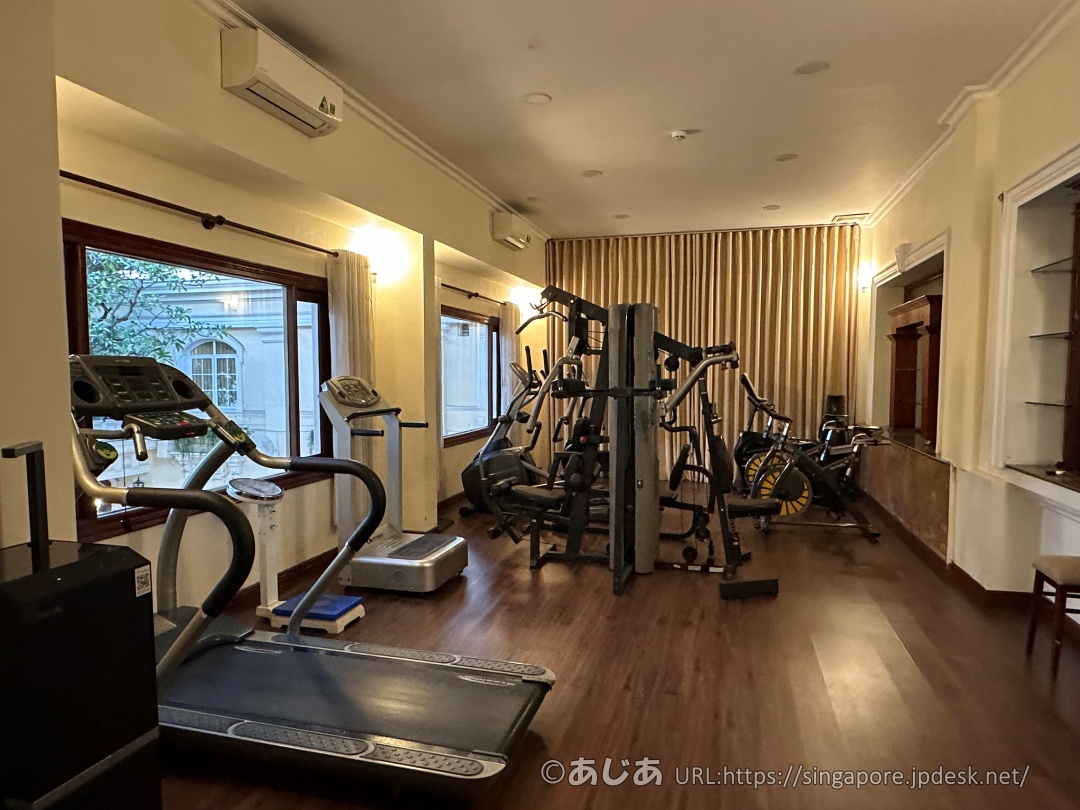 ホテル・コンチネンタル・サイゴン（Hotel Continental Saigon）のジム