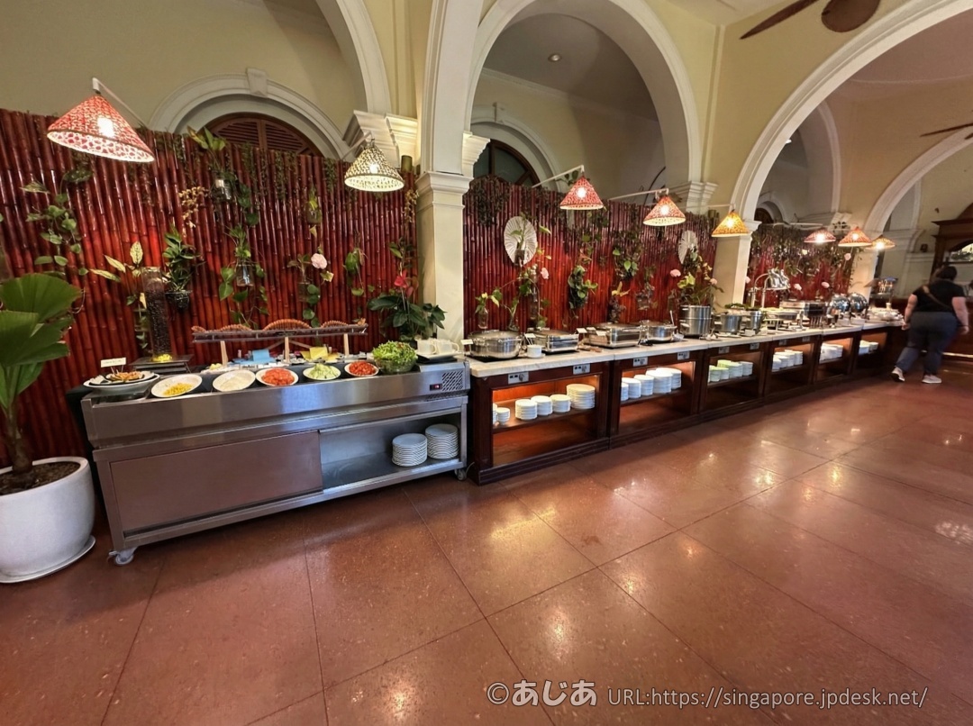 ホテル・コンチネンタル・サイゴン（Hotel Continental Saigon）の朝食ビュッフェ