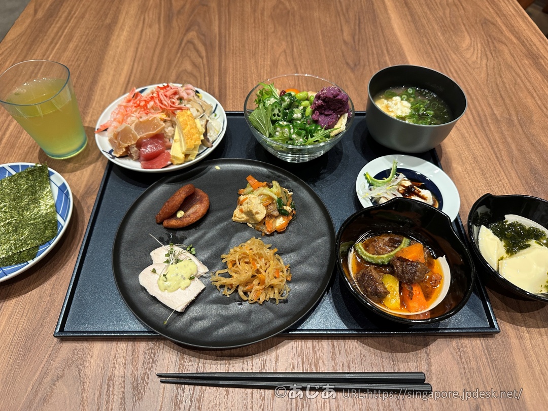 ラ・ジェント・ホテル沖縄那覇の朝食プレート