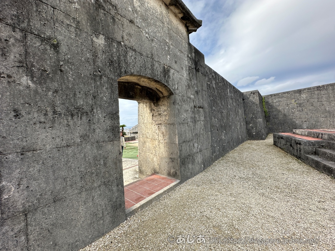 首里城公園内の様子
