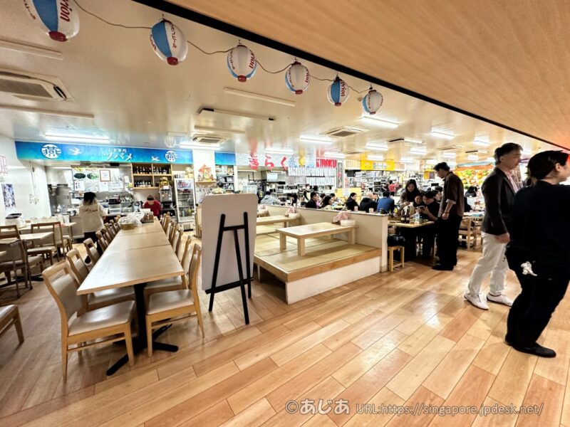 沖縄那覇の第一牧志公設市場のツバメオープン前