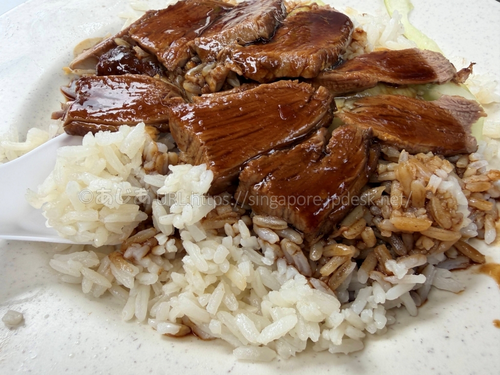 Kwee Hengのタレをまとったダックライス
