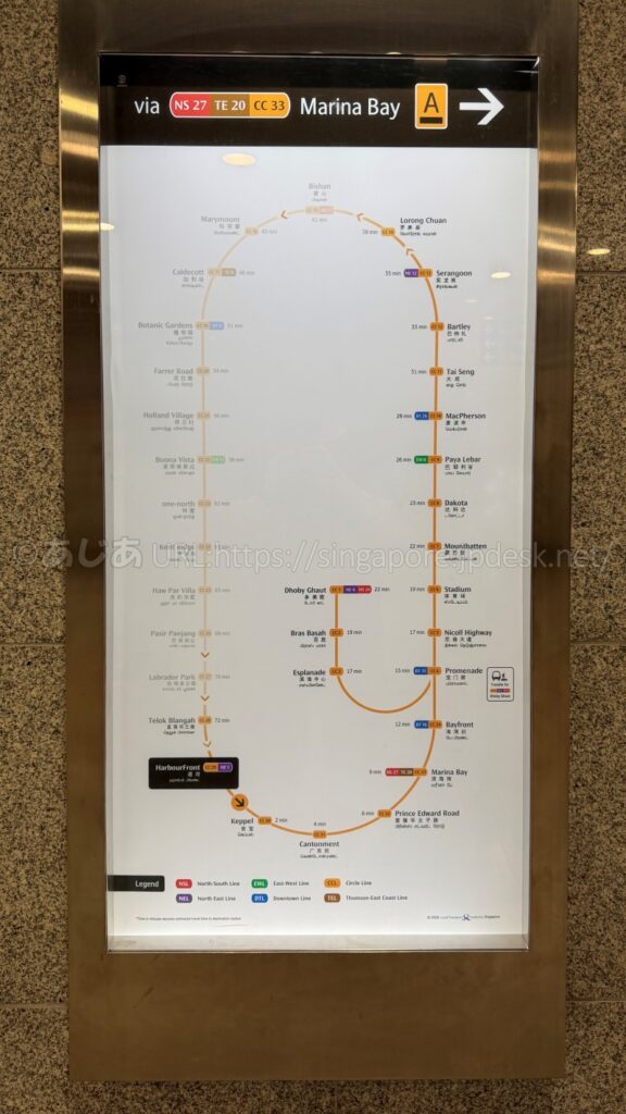 サークルライン全体路線図