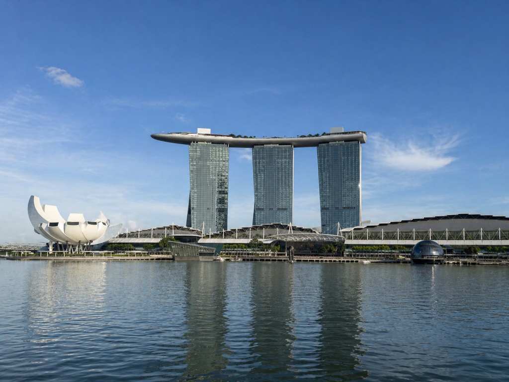 マリーナ ベイ サンズの外観