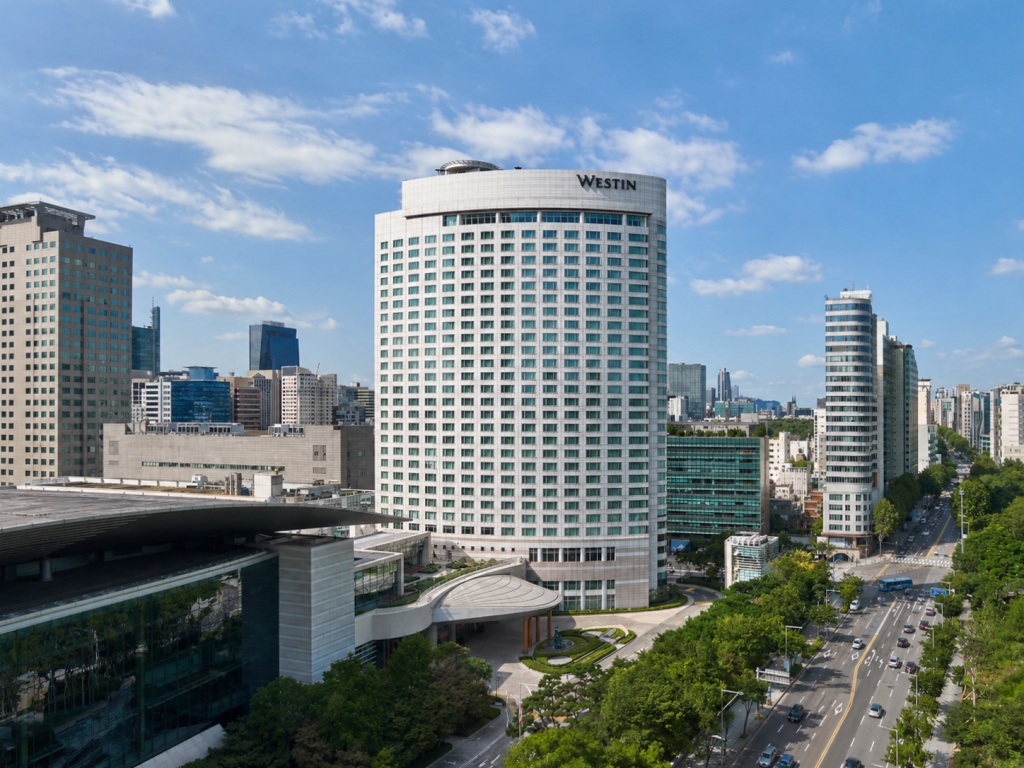 ザ-ウェスティン-ソウル-パルナスの外観