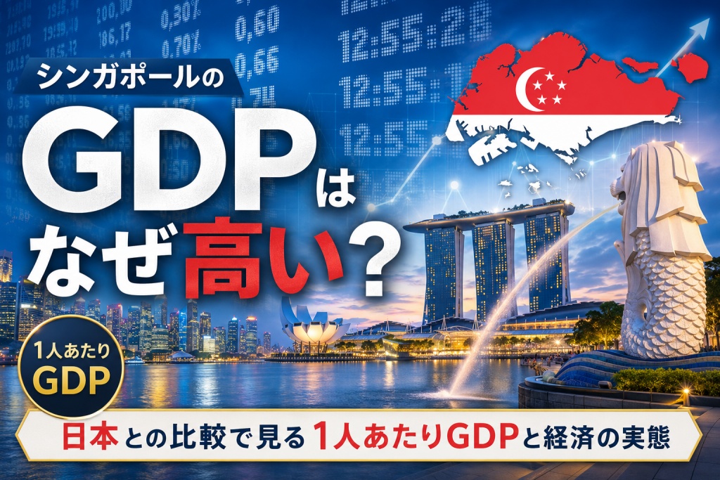 シンガポールのGDPはなぜ高い？